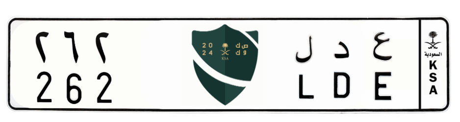 لوحة ع د ل 262